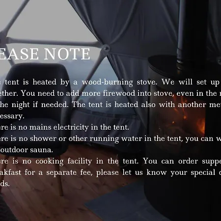 Arctic Nature Experience Glamping Luxury tent *