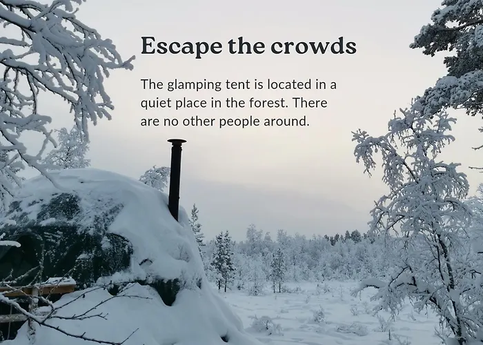 Luksusteltat Arctic Nature Experience Glamping Vuontisjärvi